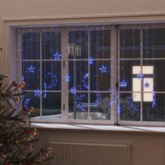 Lyskæder med stjerner vidaXL med Stjerner 345 LED'er Blå Lyskæde