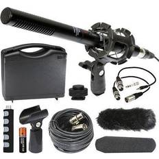 Microphones Canon EOS 5D Mark IV Digital Camera External Microphone Vidpro XM-55 13-Piece Professional Video & Broadcast Unidirectional Condenser Microphone Kit