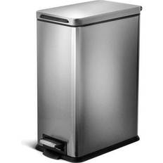 Waste Disposal Zone 30-Liter Slim Rectangular Trash Bin