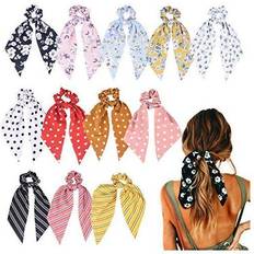 Hair Ties on sale Pcs Hair Scarf Hair Scrunchies Chiffon Floral Scrunchie