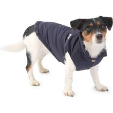 House of paws Navy Fleece Lined Gilet, Small