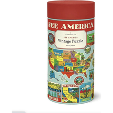 Cavallini See America Vintage Pussel 1000 bitar
