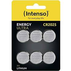 Cr2025 Intenso Energy Ultra Lihium knappcell CR2025 6er Pack