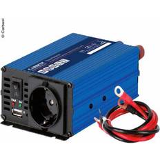 Fra 12 til 230 volt Carbest REIMO Inverter 600W, 12/230 Volt