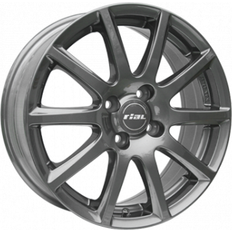 4/100 Bilfälgar Rial Milano Titanium 7x17 4/100 ET44 B63.4