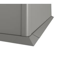 Biohort Klippekant, kvartsgrå metallic, 1 Plantejord