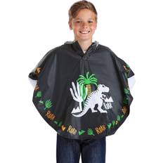 Noir Serviettes de bébé Floss & Rock Color Changing Dinosaur Poncho Rain Gear Accessories