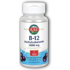 Kal B-12 Methylcobalamin Natural Acai 5000 mcg 60 pcs