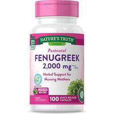 Fenugreek Seed Capsules 2000mg 100 Powder