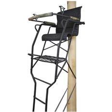 DIY Accessories Hawk 20' Big Denali 1.5 Ladder Stand- countured mesh Comfort seat- Silent Ladder Stand, Multi, Standard