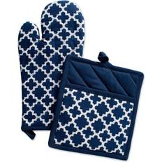 Pot Holders on sale DII Lattice Basics Collection Pot Holder Blue