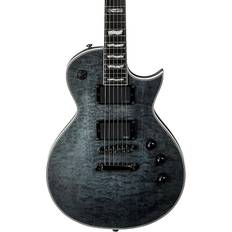 ESP Ltd Ec-401Qm Electric Guitar Satin See-Thru Black