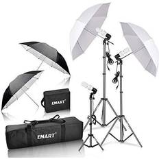 Emart 600w photography photo video portrait studio day light umbrella continuous lighting kit