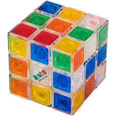 Cubi di Rubik Gioco Cubo Trasparente 3x3 Classico Abbinamento Colori