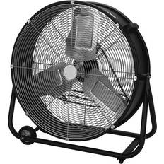 Blue Ceiling Fans Royal Sovereign High Velocity Drum Fan, Black