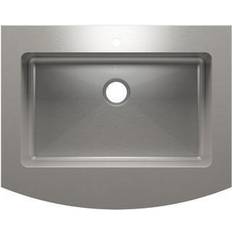 Stainless steel farmhouse sink Julien 000151 16ga: Stainless Steel Classic Collection Farmhouse Sink Bowl