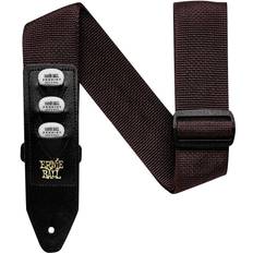 Cinghie Ernie Ball Pickholder Strap Brown