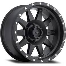 18" - Black Car Rims Race Wheels 301 The Standard, 17x8.5 with 6 on Bolt Pattern - Matte