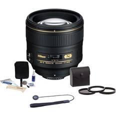 Nikon 85mm Nikon 85mm f/1.4G IF AF-S NIKKOR Lens USA Warranty w/Filter Cleaning