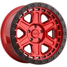 20" - 5/112 - Red Car Rims Black Rhino Cast Aluminum Rim BRREN 20X9.5 5X5.5 C-RED-BLKLP