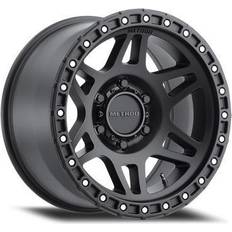 Car Rims Race Wheels MR312, 17x8.5 with 5x5 Bolt Pattern - Matte Black