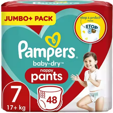 Pampers Diapers Pampers Baby Dry Pants Size 7 17+kg 48pcs