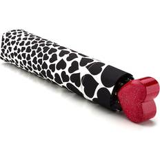 Umbrellas Fulton Falling Hearts Umbrella Black