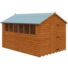 12x8 Budget 9mm Shed Wood/Softwood/Pine (Building Area )