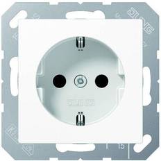 Jung Electrical Outlets Jung 1x Insert Socket Alpine white A1520NWW