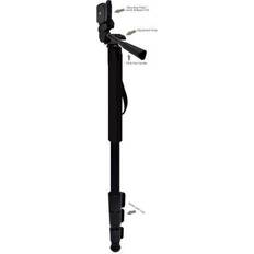 Camera Tripods Professional Black 72' Monopod Unipod (Quick Release) For Panasonic HC-WXF991K