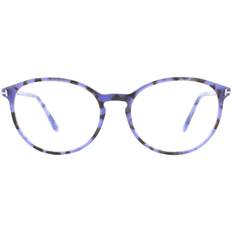 Tom Ford Man Brillen en leesbrillen Tom Ford FT5617-B 056 Blue Havana Men Blauw One Size