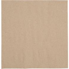 Fiesta Recycled Kraft Lunch Napkins 330mm (Pack of 2000)