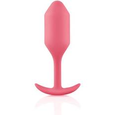 Orange Butt Plugs Sex Toys B-Vibe Anal plug 2 Coral