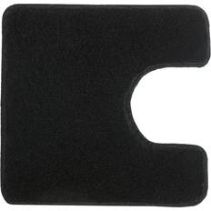 Kleine Wolke Alfombra De Baño Para Inodoro Relax Negro 55 x 55 cm