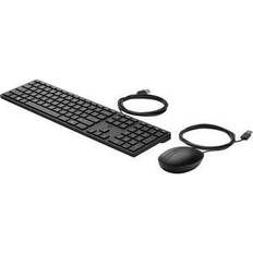 Kablet tastatur og mus sæt HP 9sr36aa#abz Wired 320mk