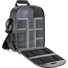 Camera Bag Waterproof Shockproof Partition 11x6x14 inches/27x15x35 centimeters Protection Backpack