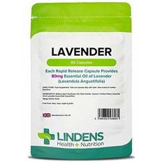 Lindens Vitaminen en Supplementen Lindens Lavendel 80mg Capsules 60