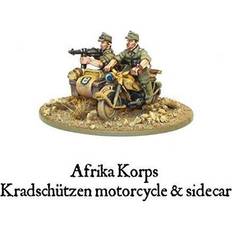 Bolt Action: Afrika Korps Kradschutzen motorcycle and sidecar (Eng)