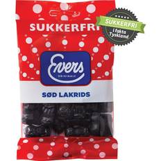 Sukkerfri Evers Sød Lakrids sukkerfri 70g