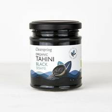 Tahin* Clearspring Wholefoods Organic Tahini Black Sesame 170g