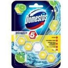 Domestos 5 Domestos Power 5 Toilet Rim Block Lime 55g