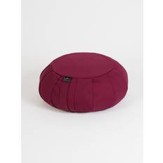 Fitness (Burgundy) YS European Organic Buckwheat Zafu Round Cushion