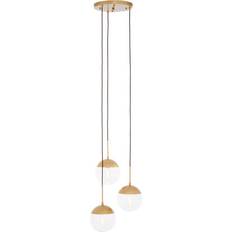 Lighting Premier Housewares Revive Gold Pendant Lamp