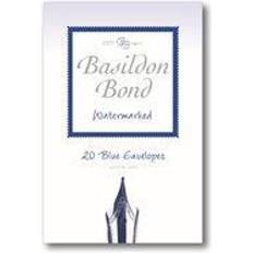 Basildon BOND SMALL ENVELOPE BLUE PK20