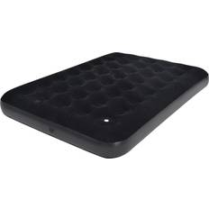 aufblasbares Luftbett Campingmatratze mit eingebauter Fußpumpe 191 x 137 x 22 cm