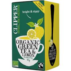 Clipper tea Clipper Organic Green Tea & Lemon 20 tepåsar 20st
