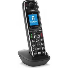 Téléphones Fixes Gigaset E720HX Analoginen/DECT-puhelin Musta