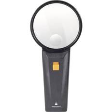 Handheld Magnifier Förstoringsglas & Luppar Toolcraft 821031 821031 Handlup LED-belysning Forstørrelsesfaktor: 2