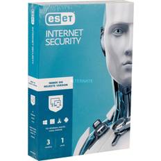 Pris internet security ESET Internet Security 2021 Boxpaket (1 år) 3 enheter (DVD-box) Win, Mac, Android tyska