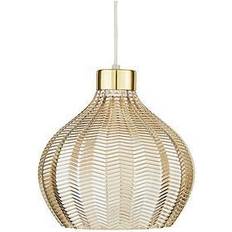 Herringbone Large Champagne Brass